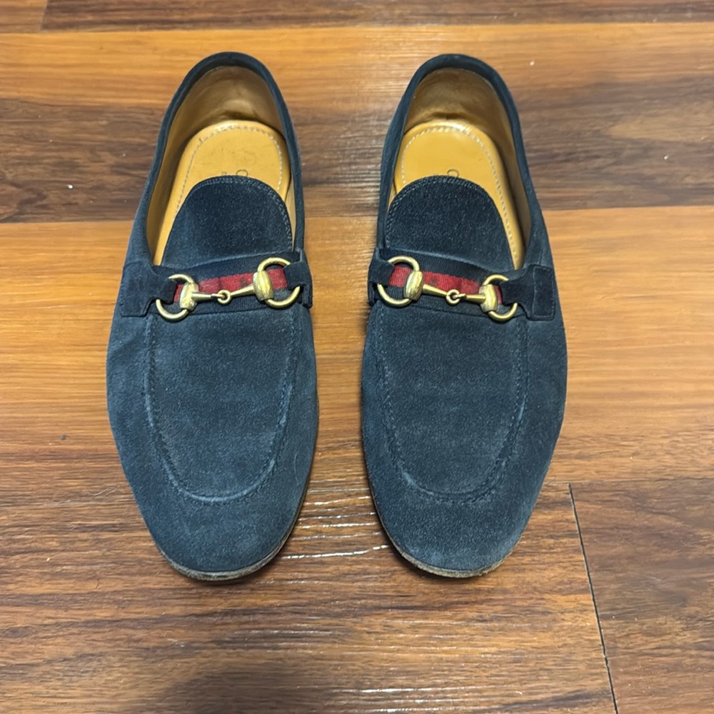 Gucci Suede Loafers